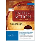 NIV Faith In Action Study Bible: Living God's Word In A Changing World (New International Version) by Anonymous 